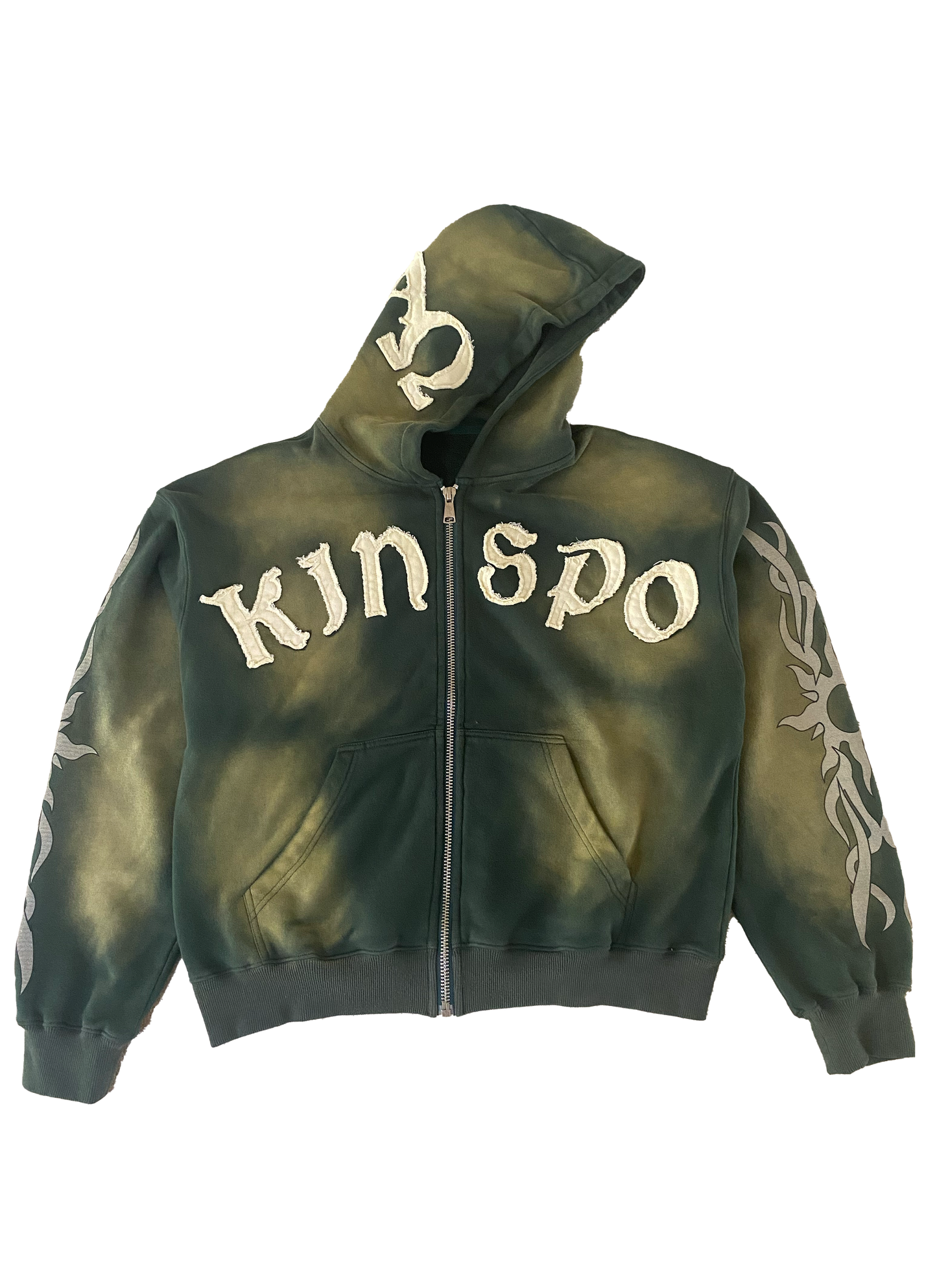 Kinspo "Olive" Spire Collection Zip Up